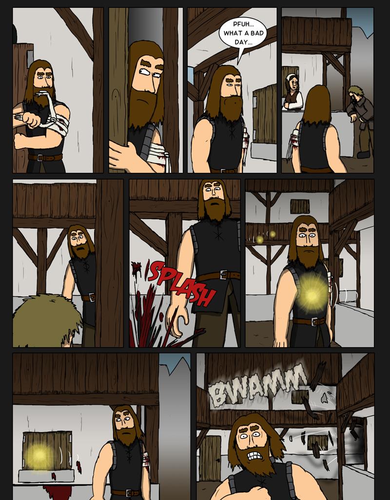 Tales From Somewhere - The Legend - Episode 103, Page 1: What a bad day